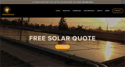 Desktop Screenshot of planetearthsolarenergy.com